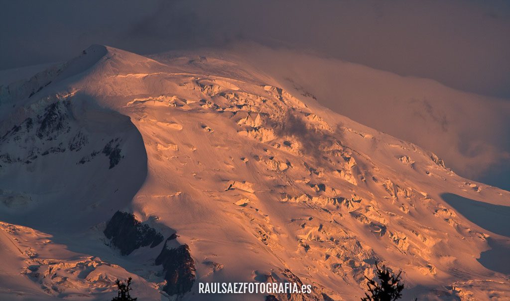 Atardecer sobre el Gouter 15