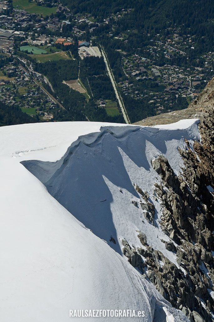 Arista sobre Chamonix 2