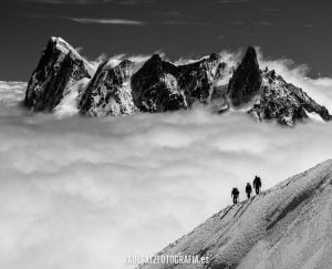 Bajando a las nubes