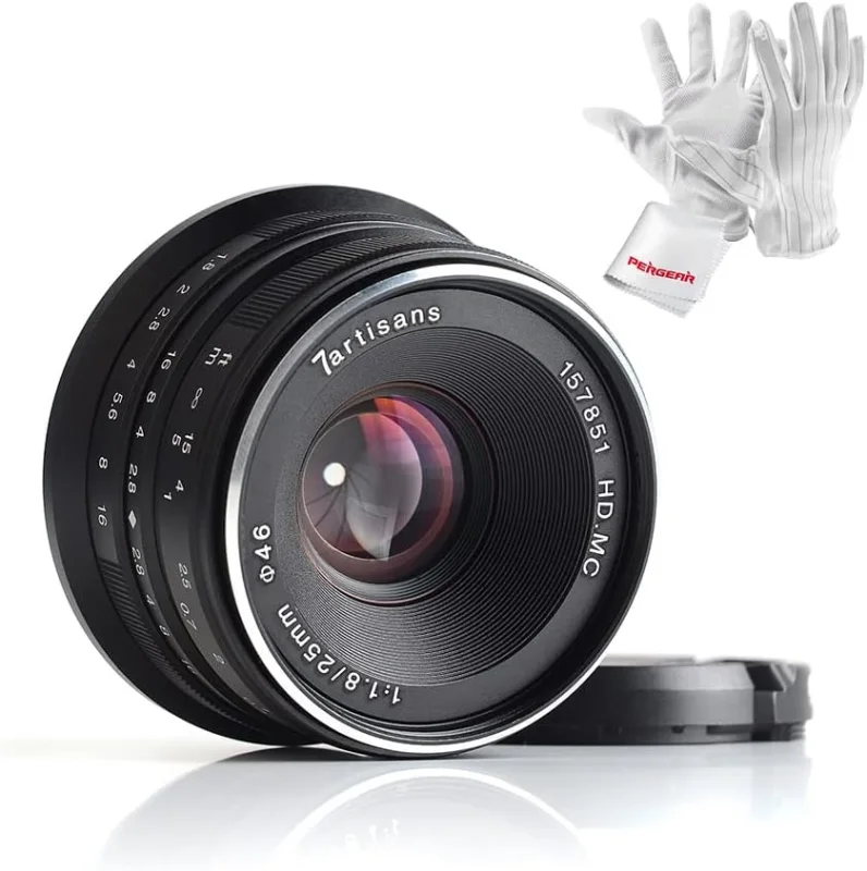 7artisans 25mm f/1.8 para micro 4/3