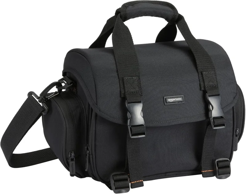 Bolsa de hombro Amazon Basics para cámara