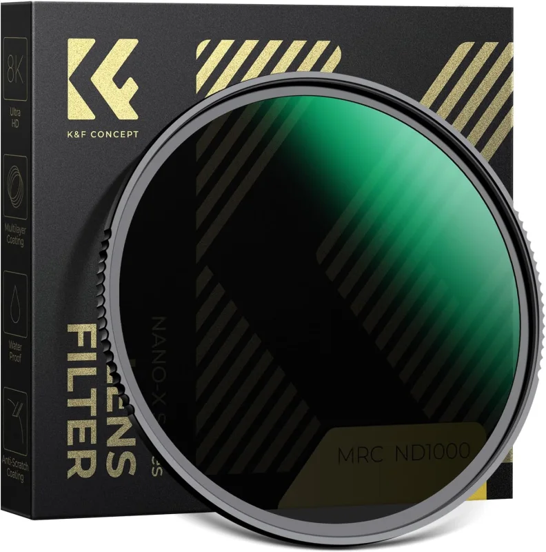 Filtro de densidad neutra K&F Concept ND1000 de 77 mm