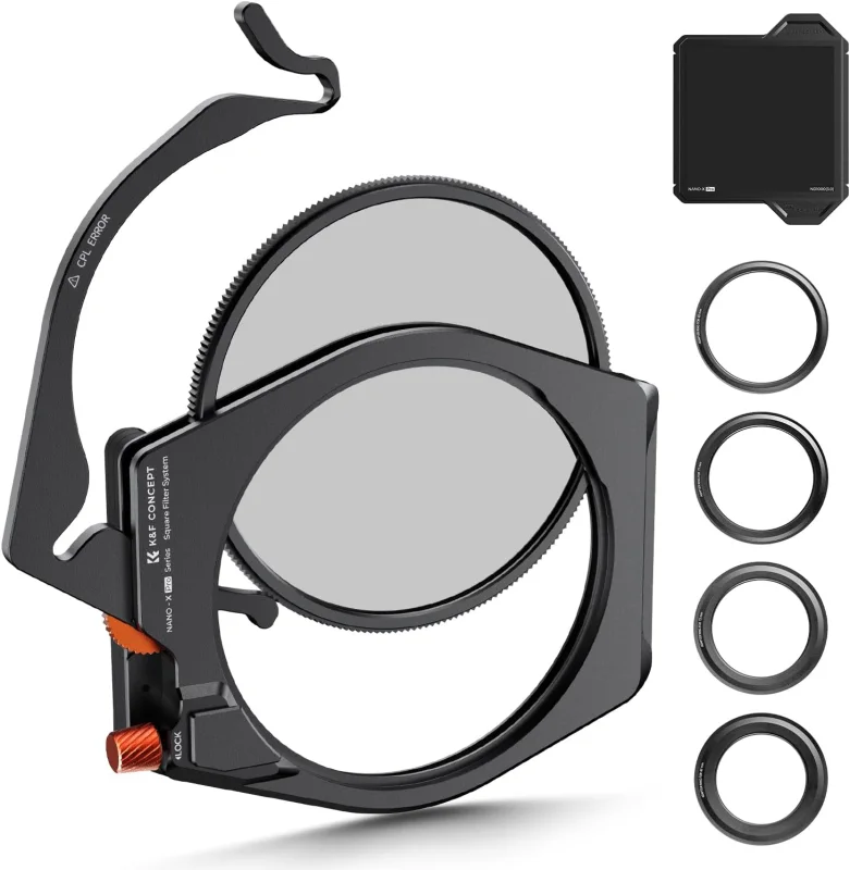 Portafiltros cuadrado K&F Concept de 100 mm